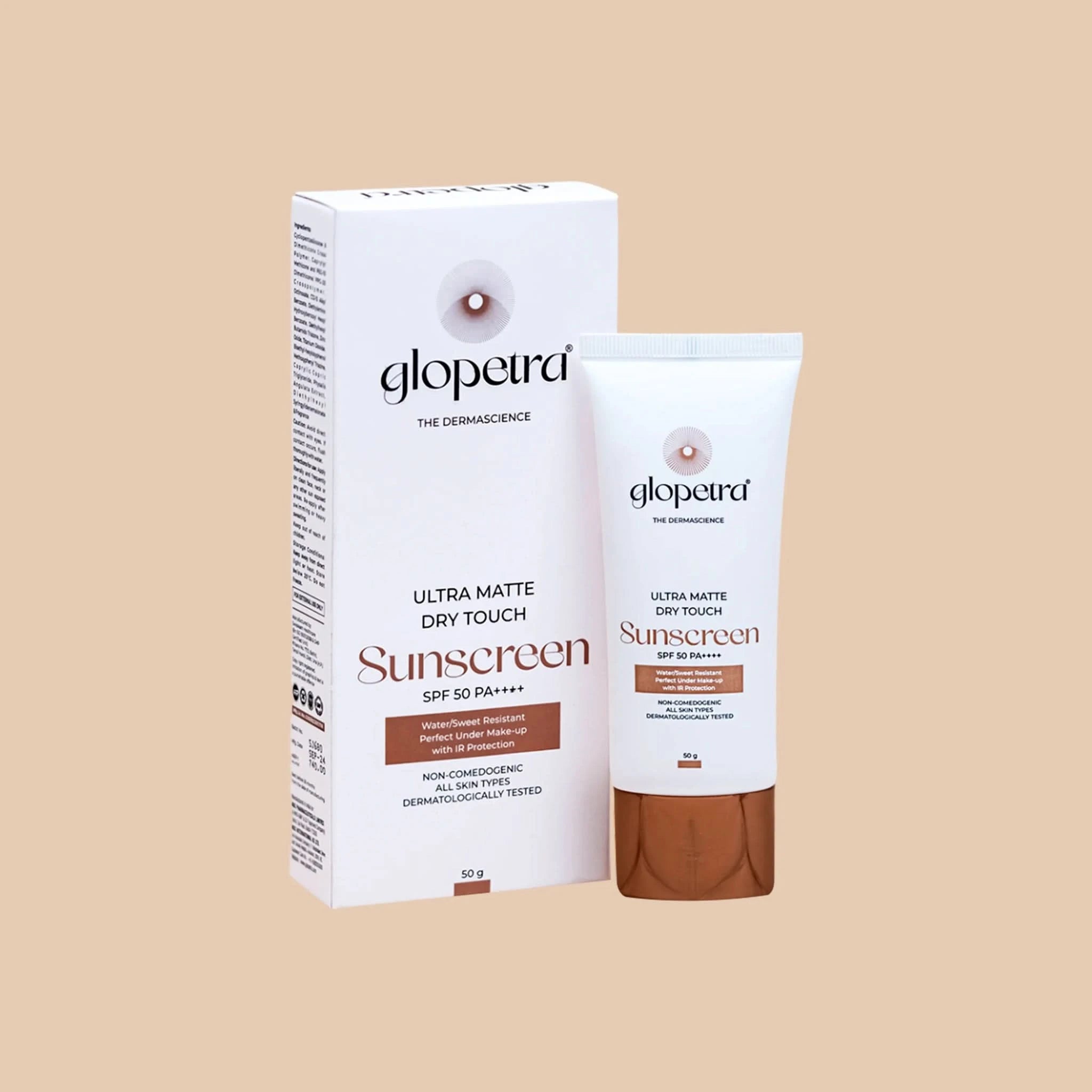 ULTRA MATTE DRY TOUCH Sunscreen SPF 50 PA+++ - Glopetra
