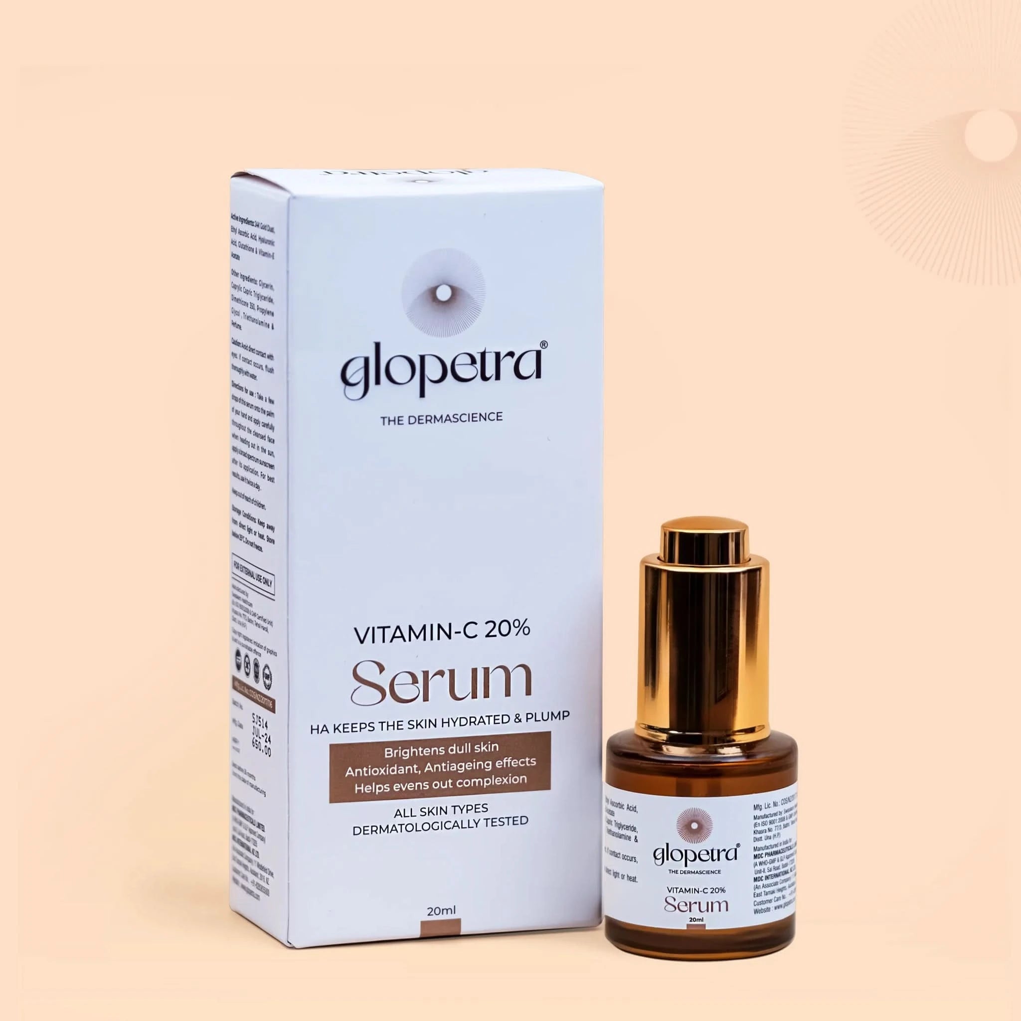 Vitamin C Serum For Dull Skin - Glopetra