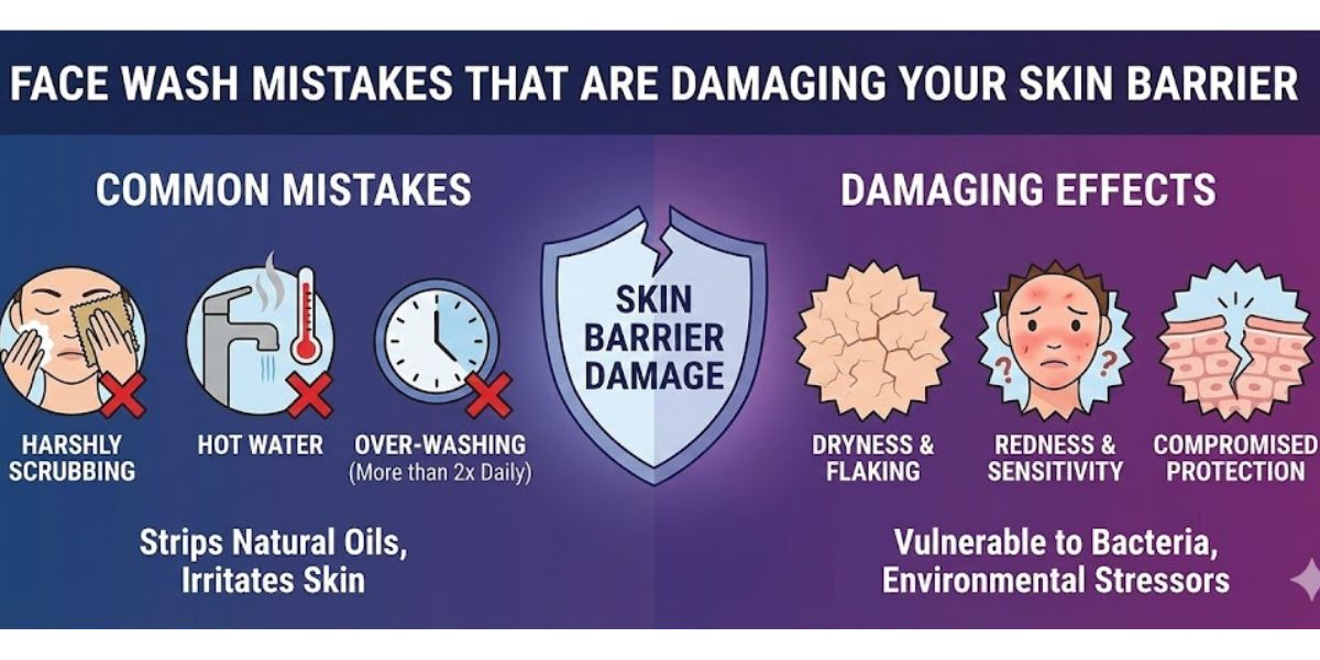 Common Face Wash Mistakes That Are Damaging Your SKin Barier