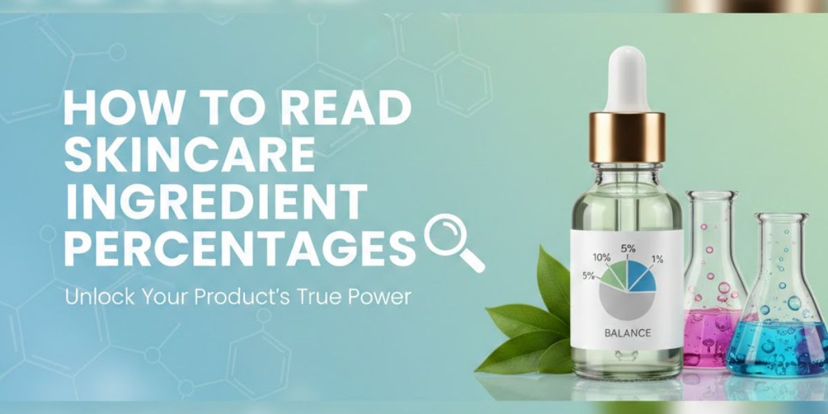 How to Read Skincare Ingredient Percentages: What 2%, 5%, and 10% Really Mean