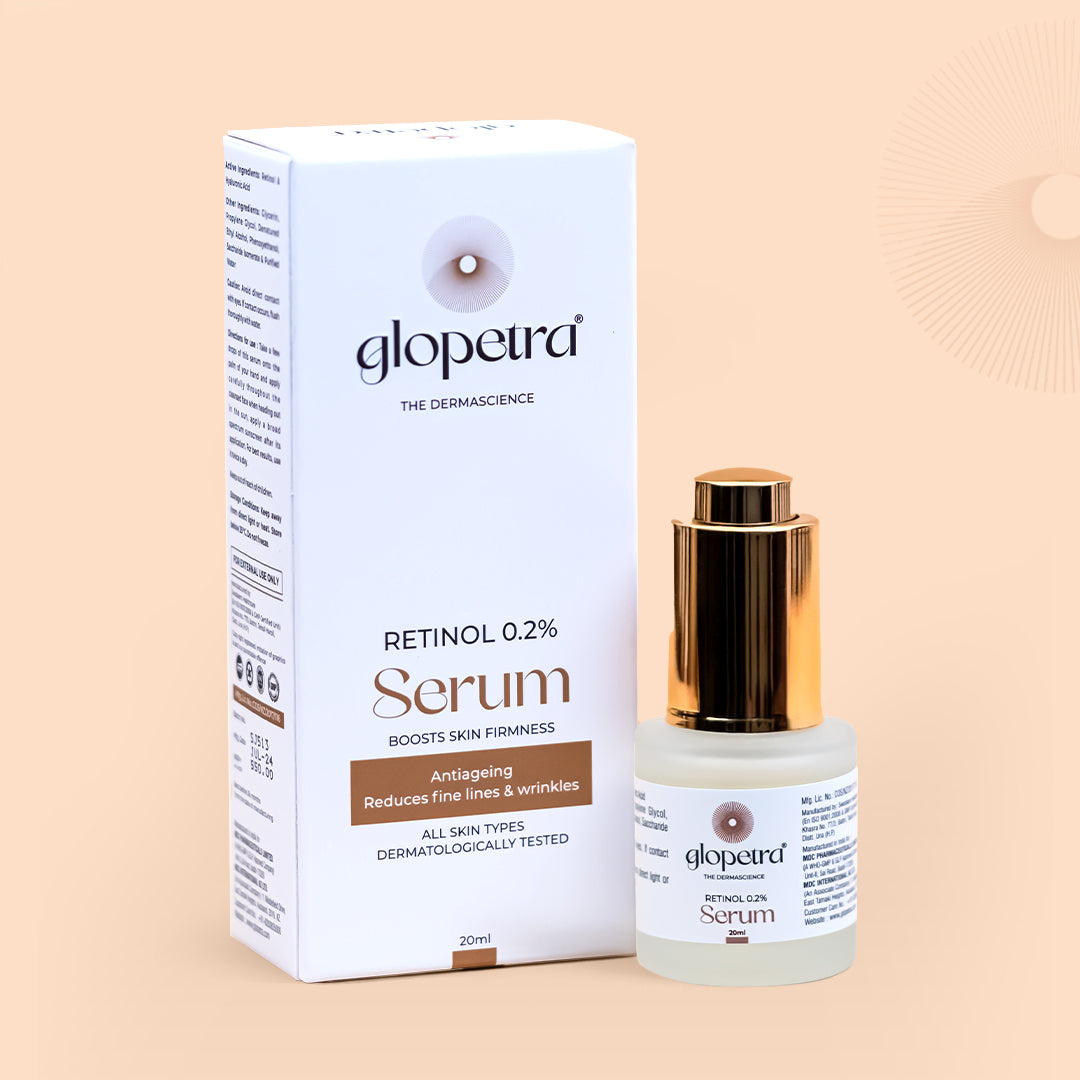 Retinol 0.2% - Anti Ageing Serum for Face - Glopetra