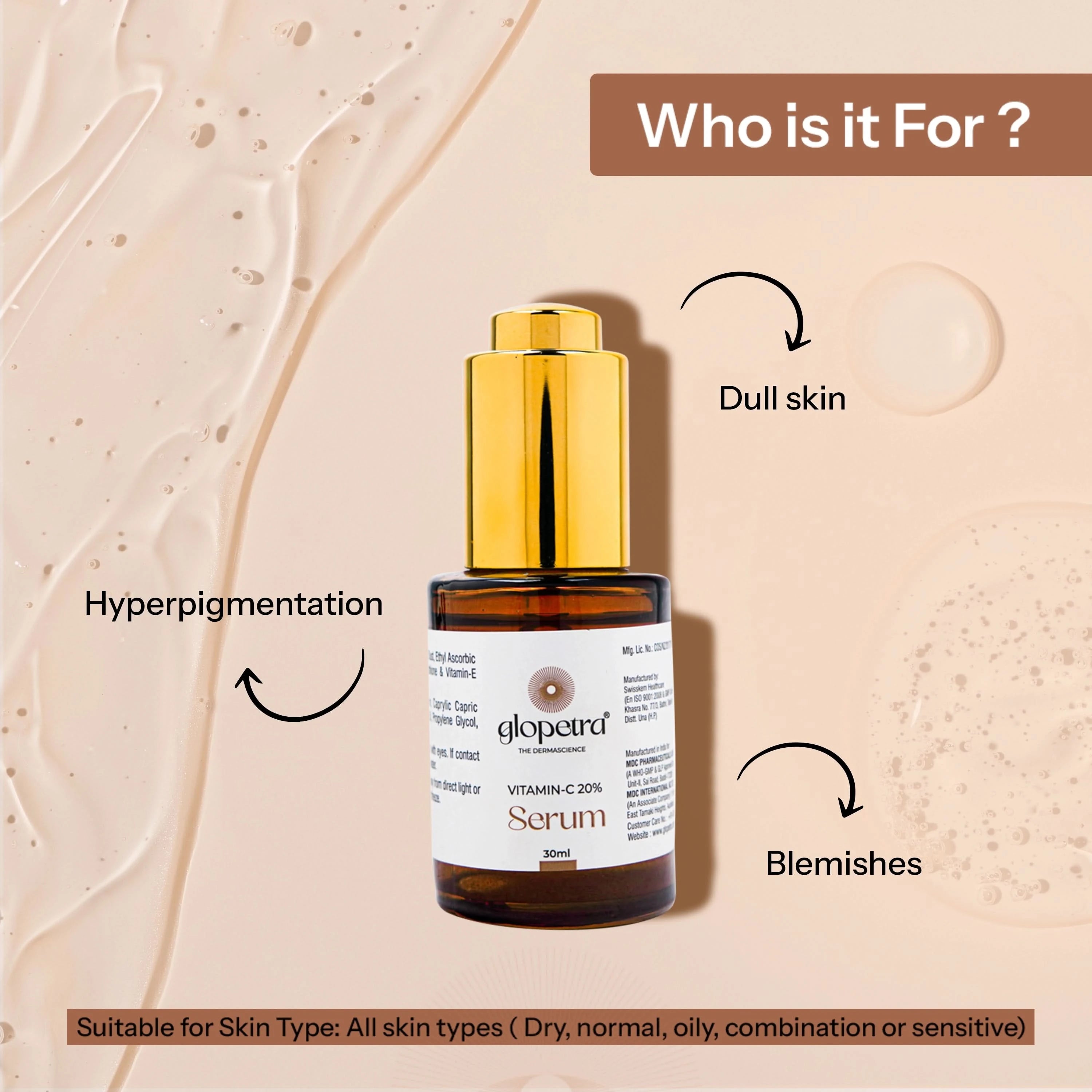 Vitamin C Serum For Dull Skin 20ml