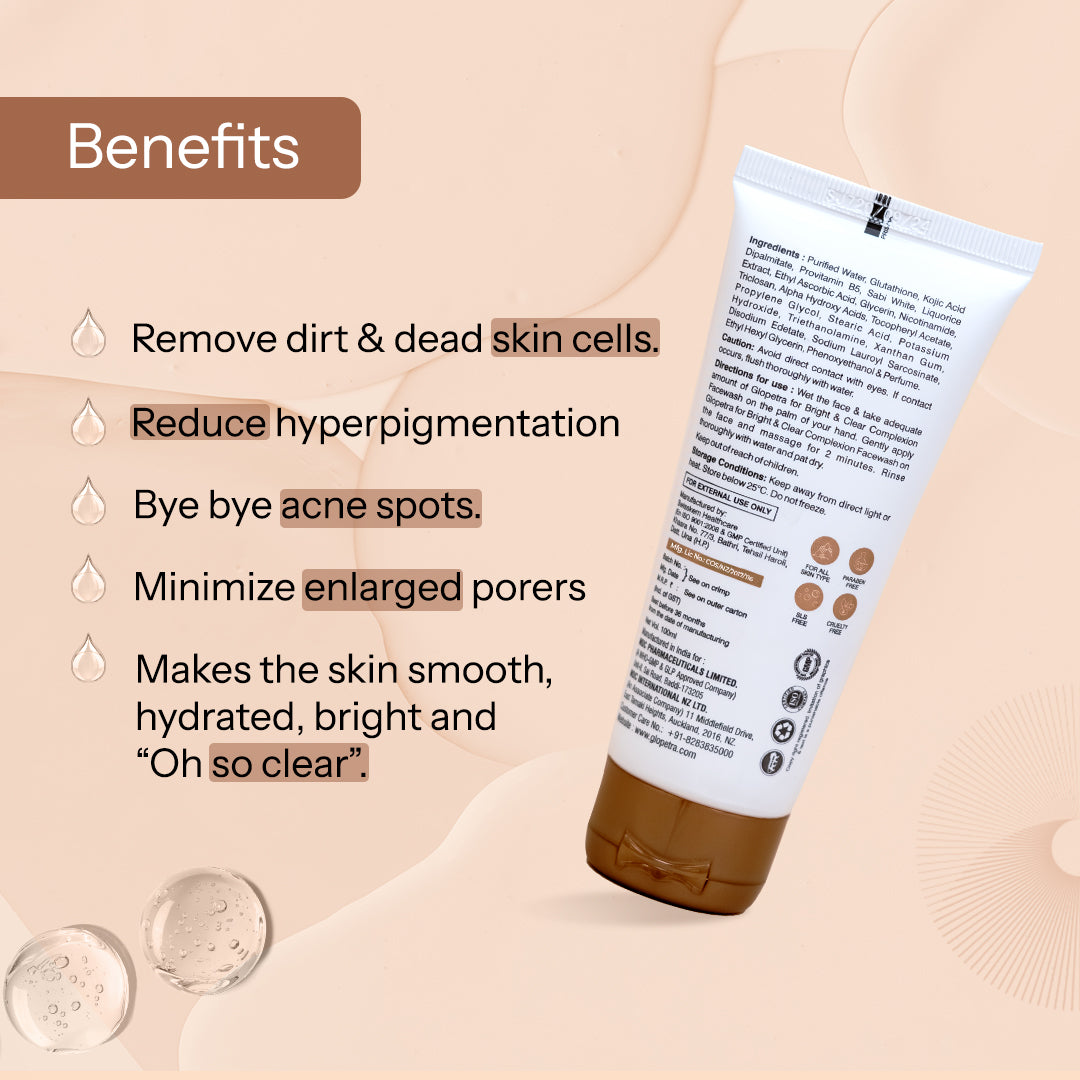 Aha bha gel with face wash for oily skin