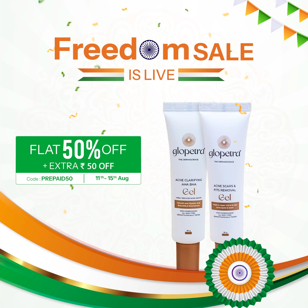 Acne Scars Gel with AHA BHA Gel Combo