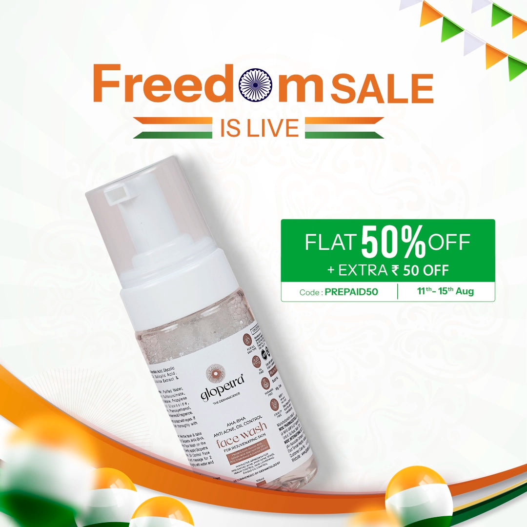 Glopetra AHA BHA Face Wash
