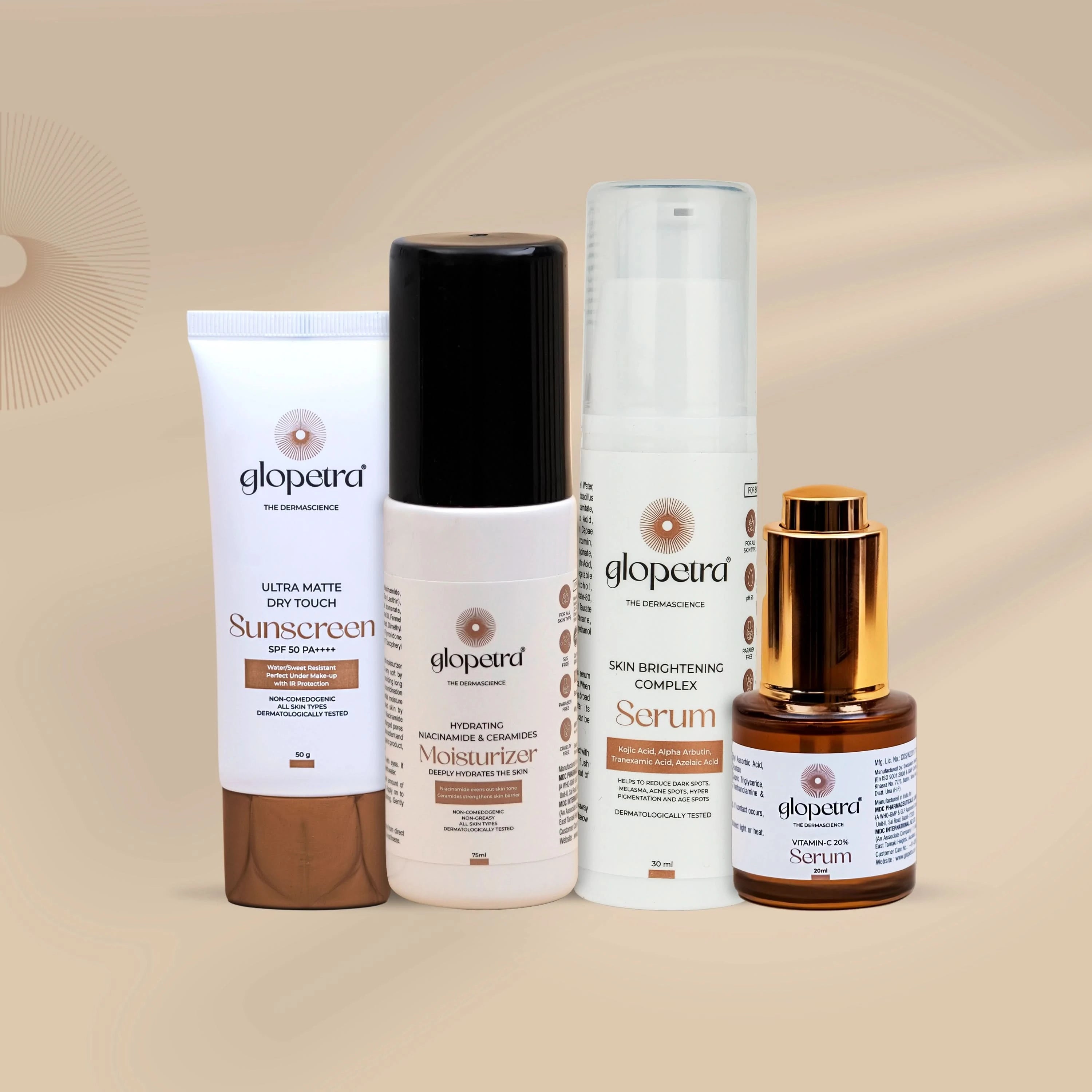 Glopetra Vitamin C Glow Kit