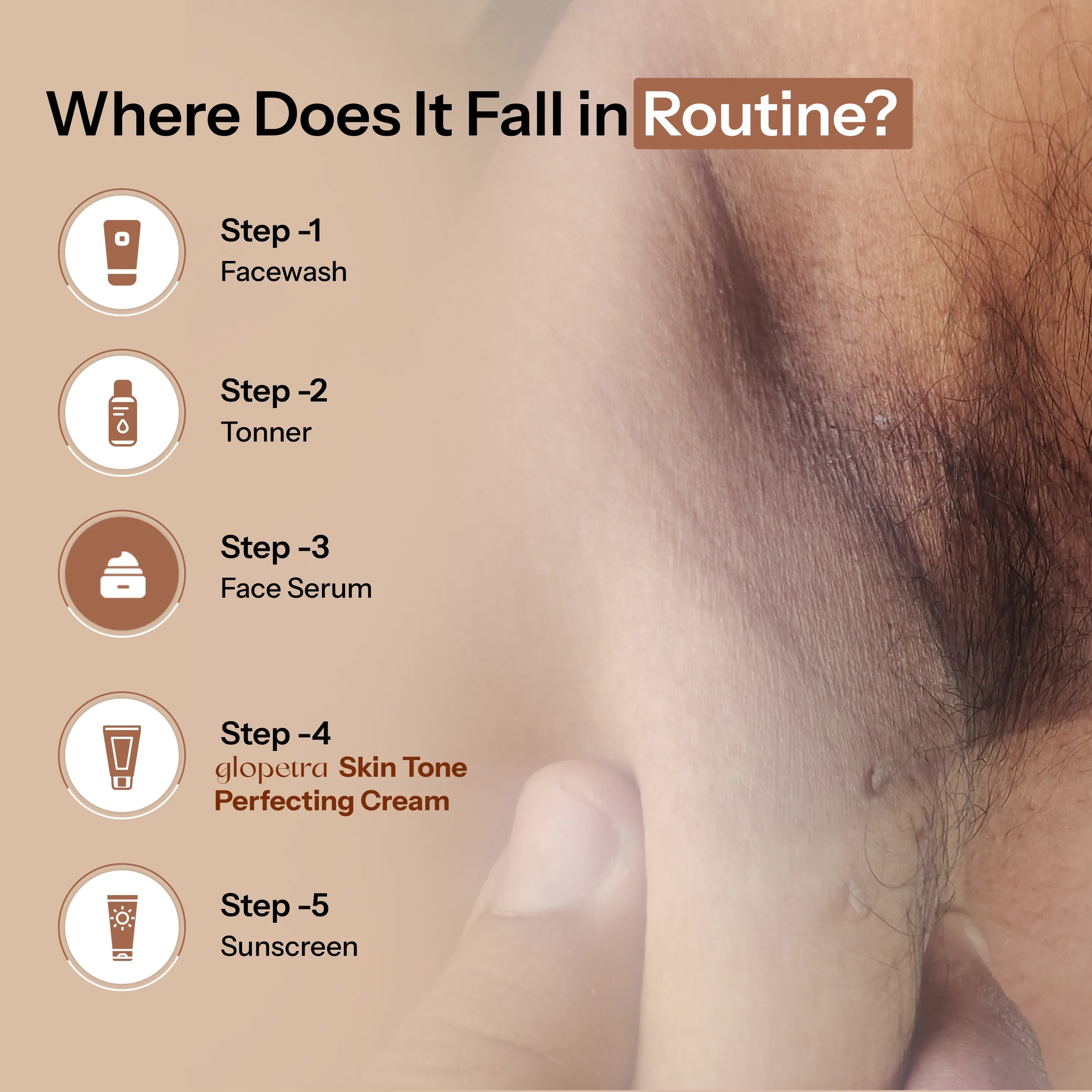 Glopetra Skin Tone Perfecting Cream