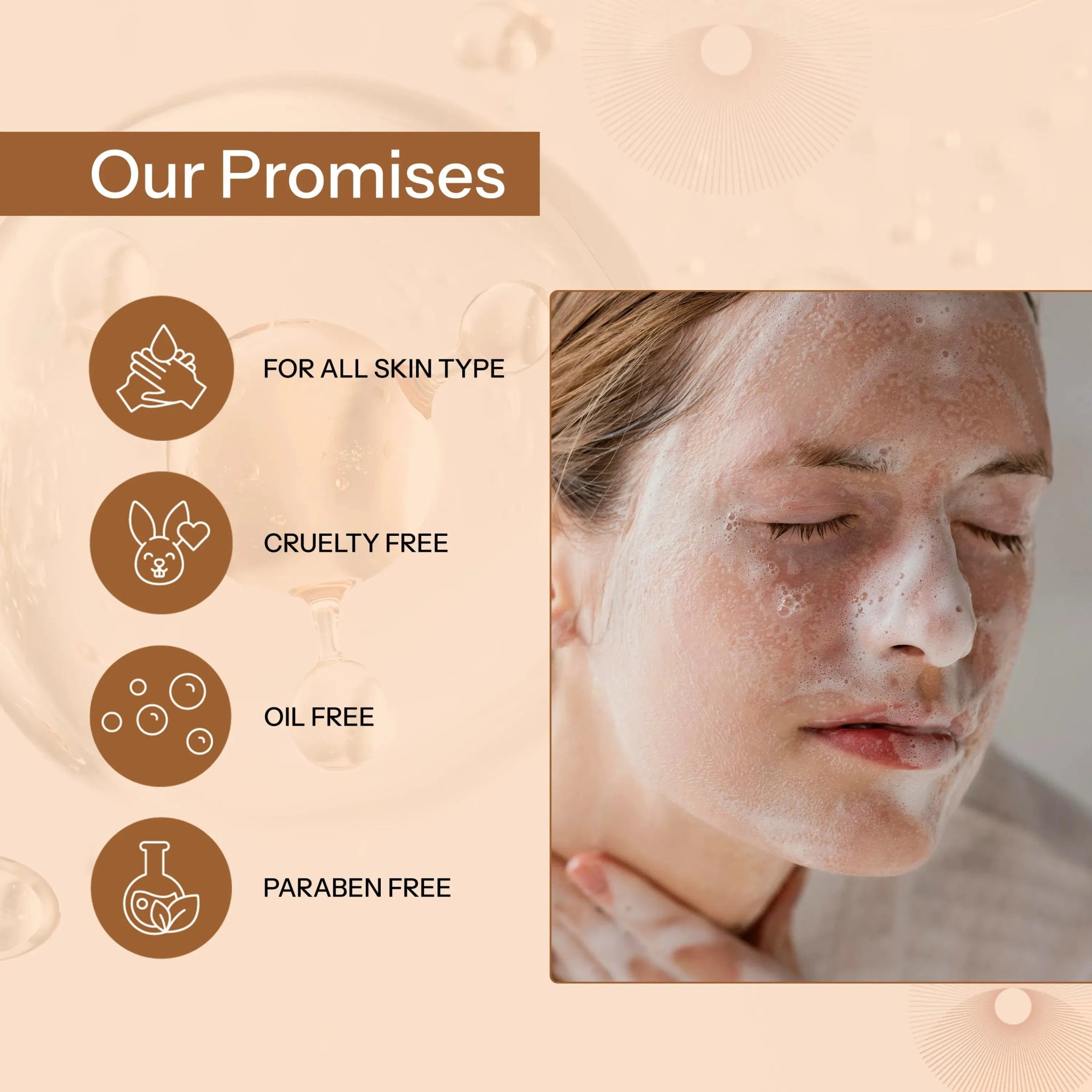 Glopetra AHA BHA Face Wash - Glopetra