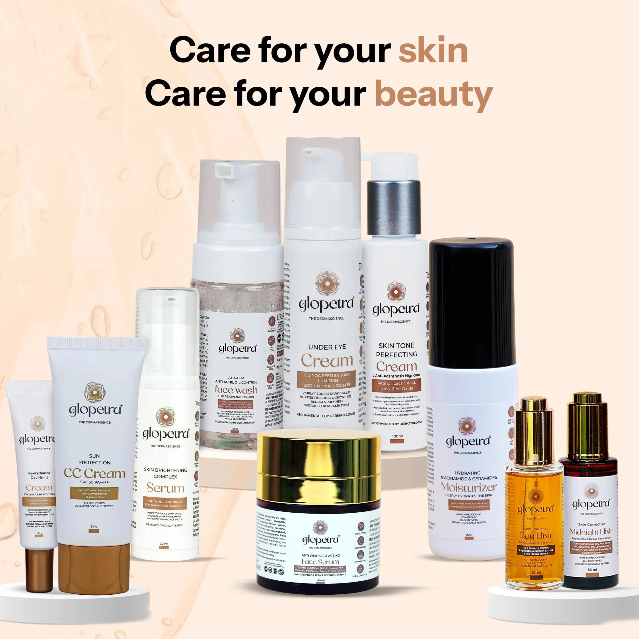 Glopetra Day Elixir Face Serum - Glopetra