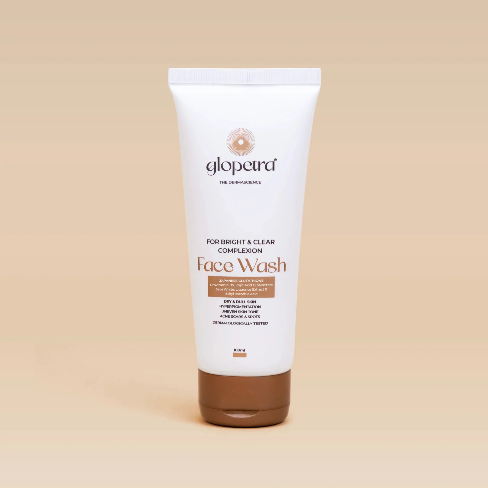 Glopetra Anti-Acne, Wrinkles Free Face Wash with Acne Scars & Pits Removal Gel