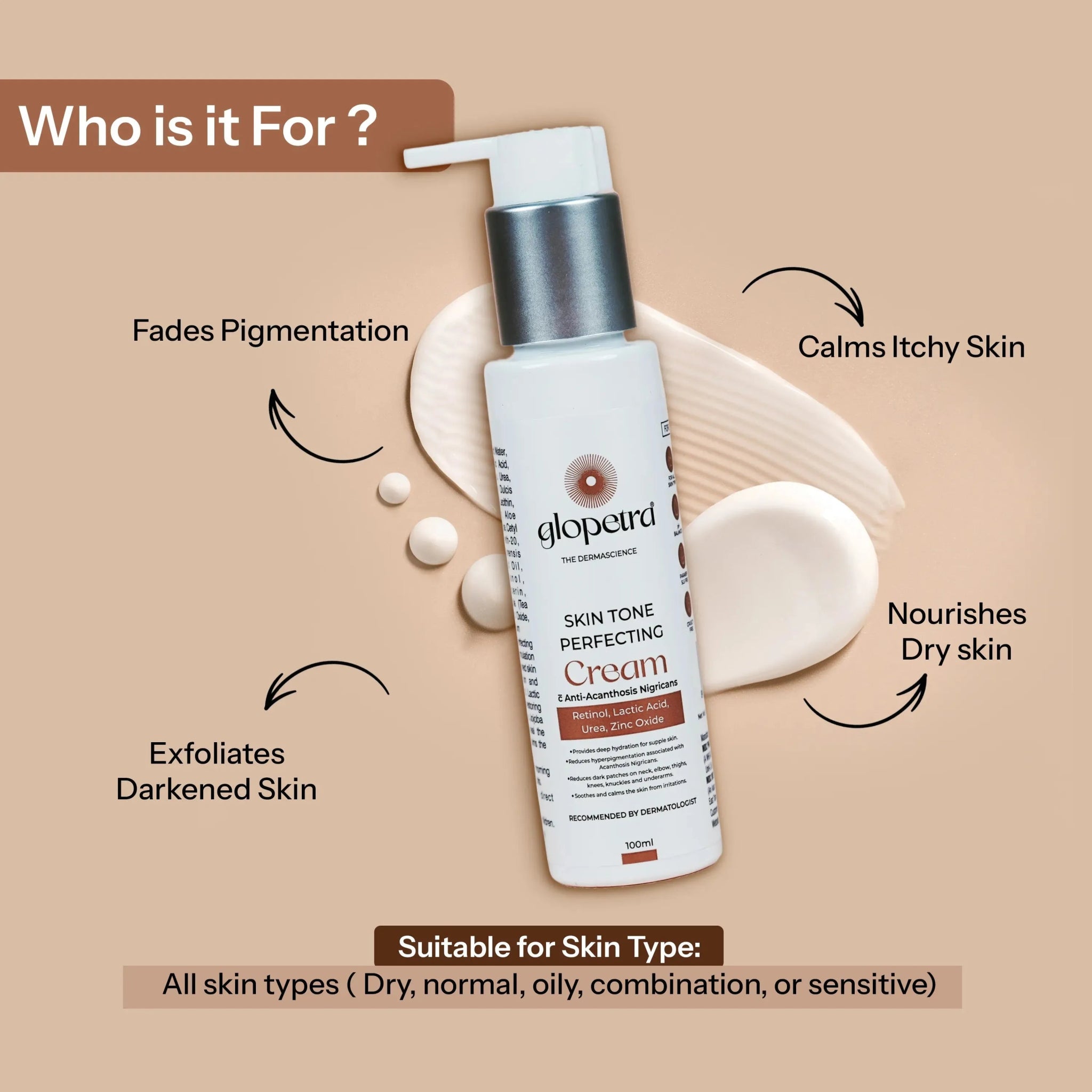 Glopetra Skin Tone Perfecting Cream - Glopetra