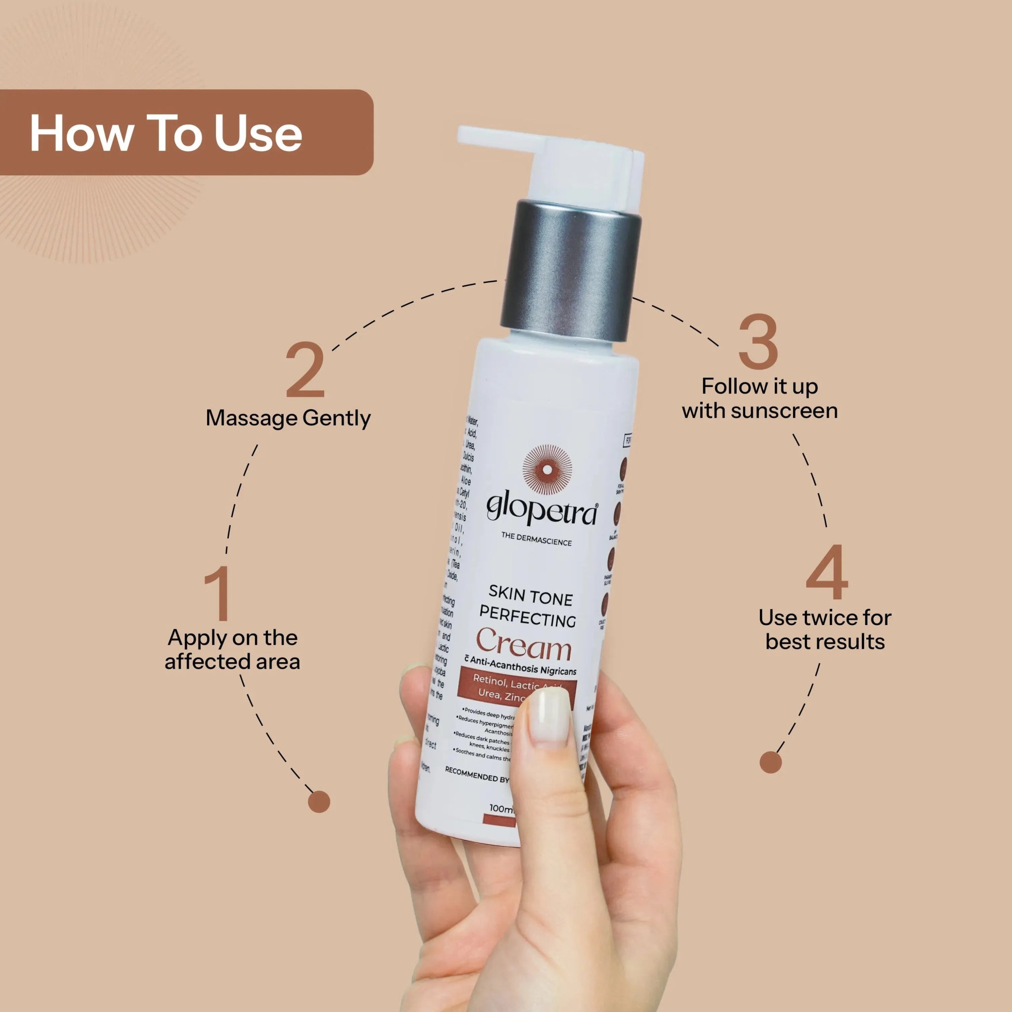 Glopetra Skin Tone Perfecting Cream - Glopetra