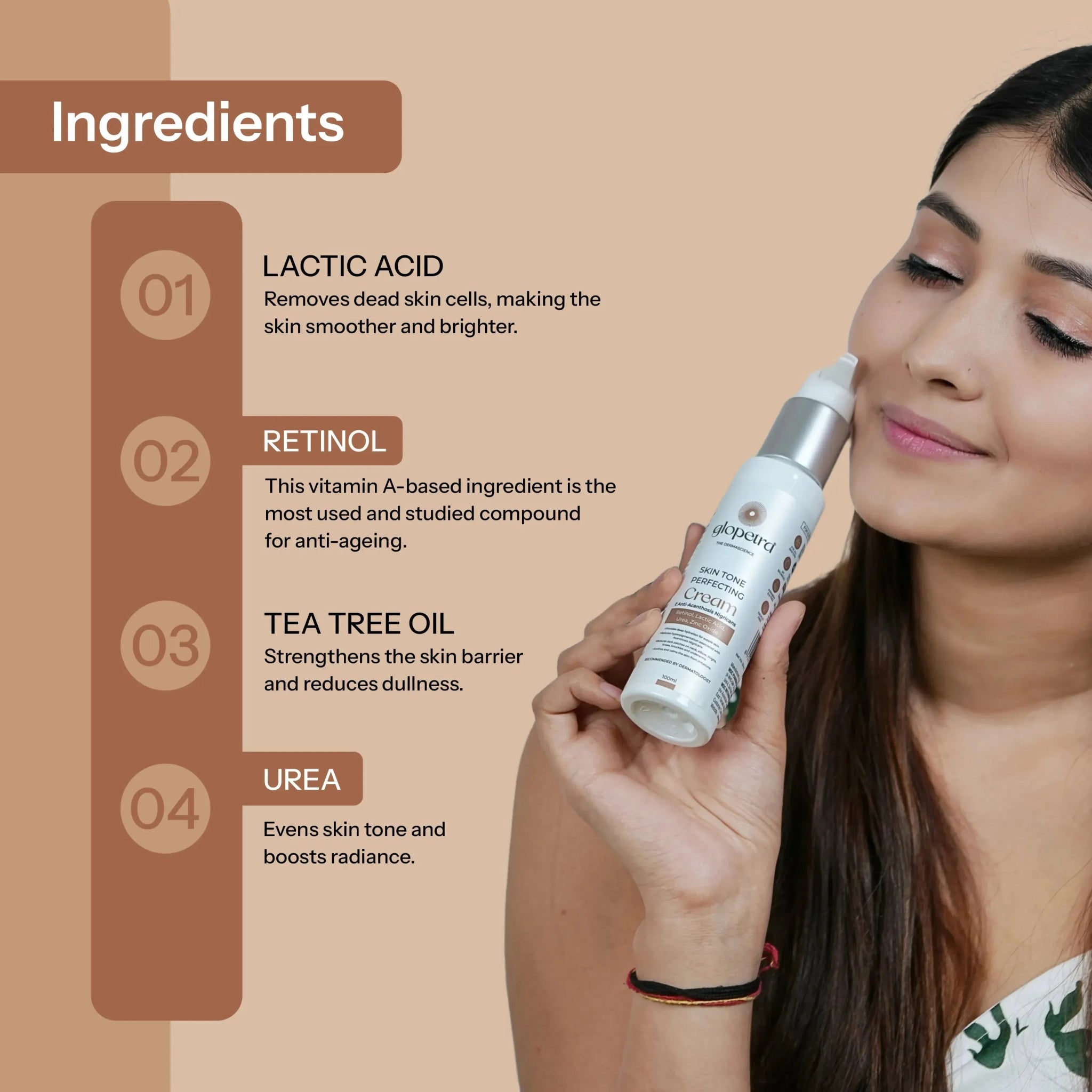 Glopetra Skin Tone Perfecting Cream - Glopetra