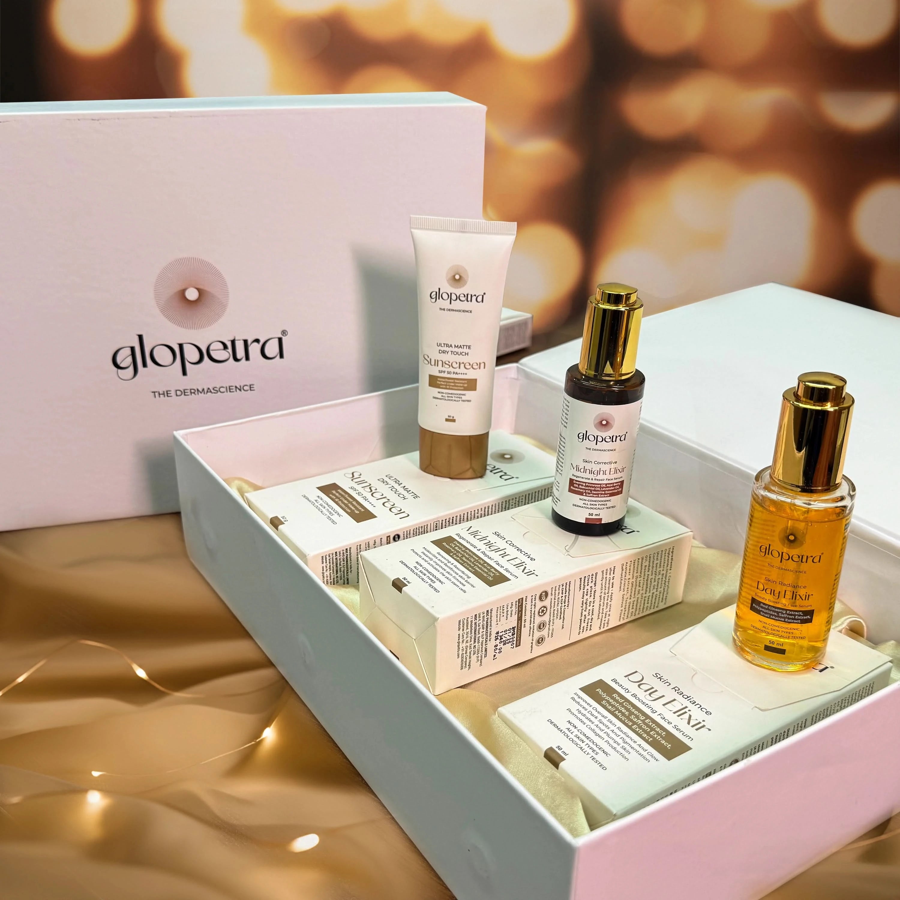 Glopetra Day & Night Glow Kit Gift Pack