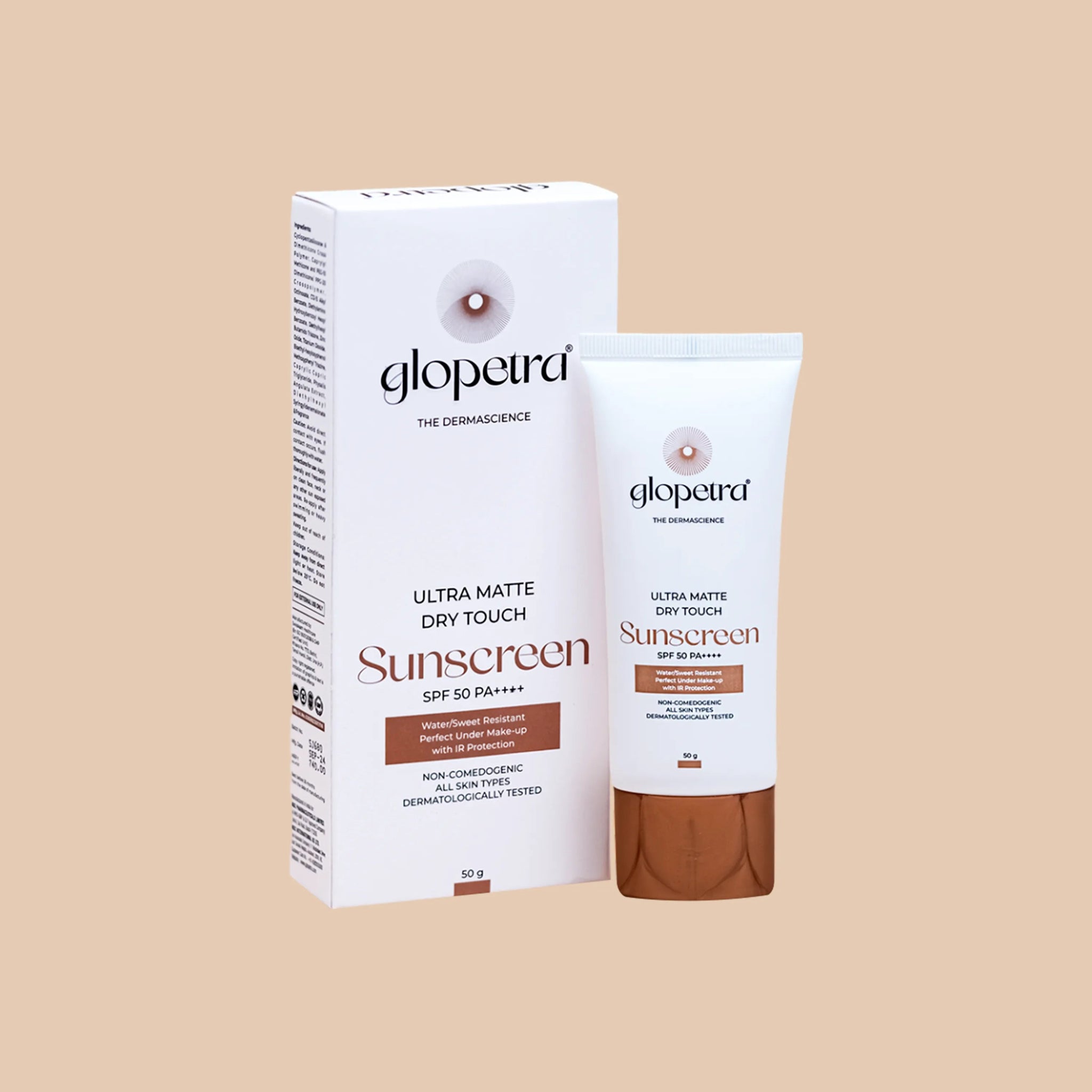 ULTRA MATTE DRY TOUCH Sunscreen SPF 50 PA+++ - Glopetra