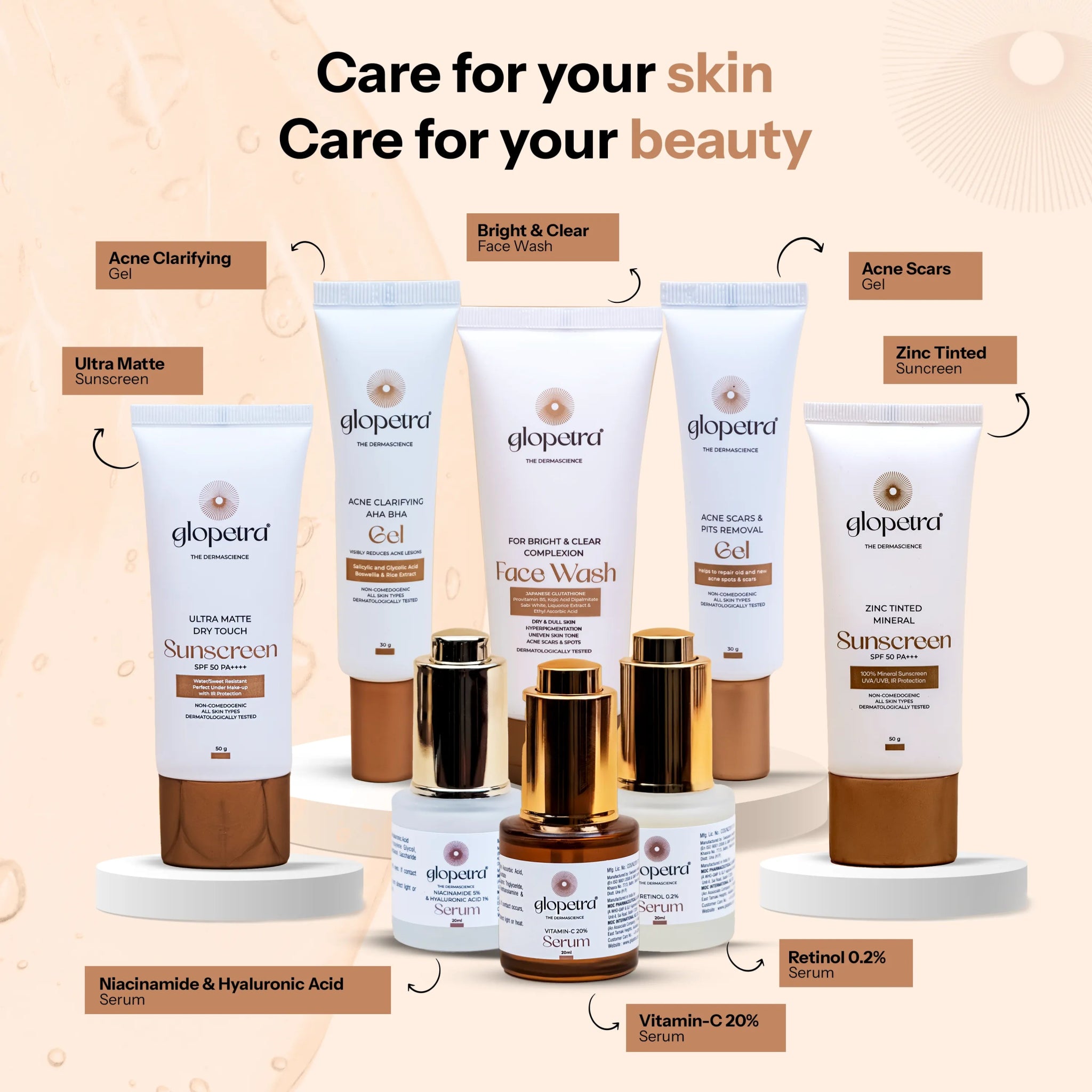 Vitamin C Serum For Dull Skin - Glopetra
