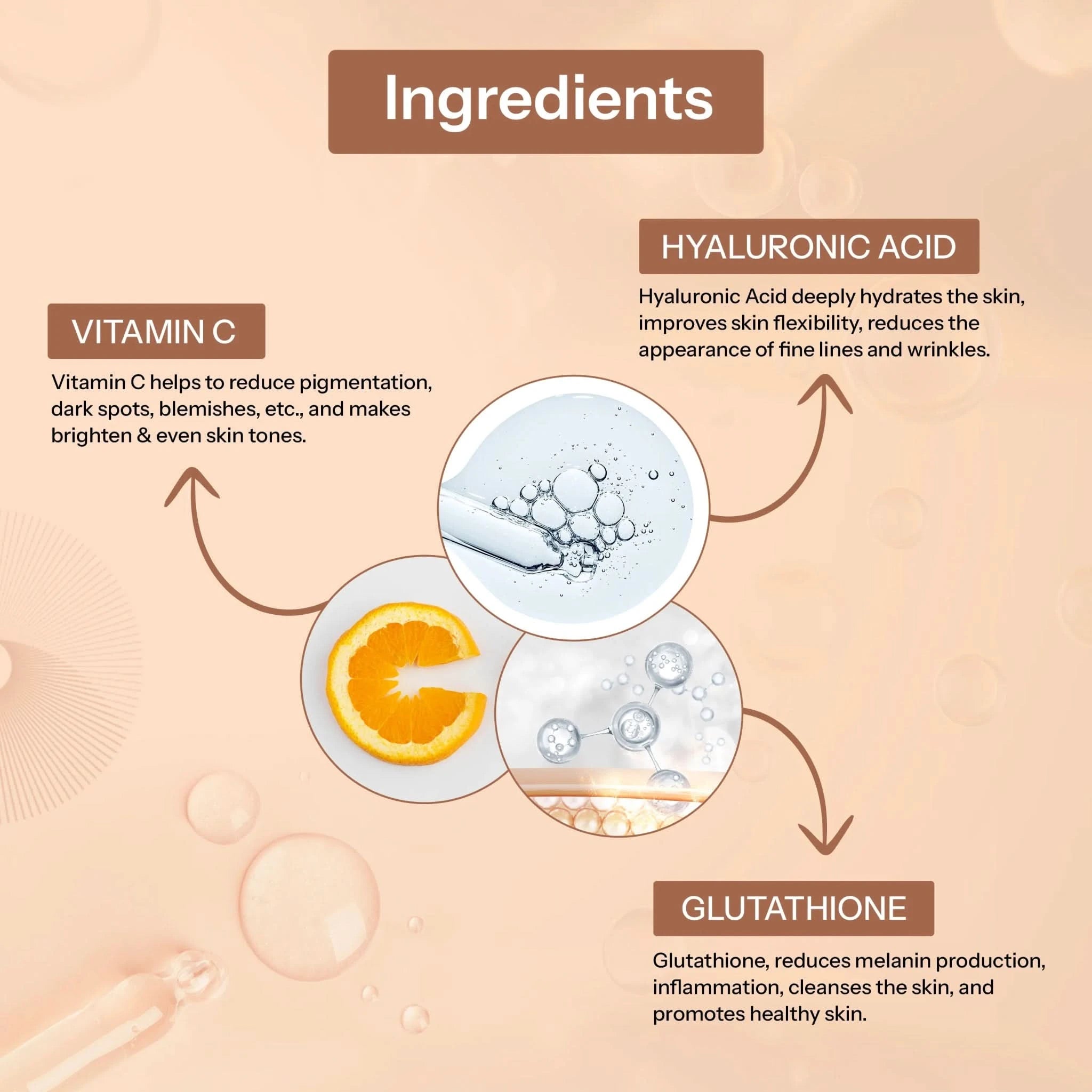 Vitamin C Serum for Face & Dull Skin - Glopetra Vitamin C Serum for Face & Dull Skin - Glopetra